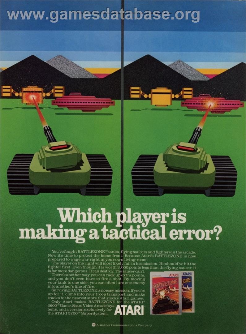 Battlezone - Microsoft Xbox 360 - Artwork - Advert