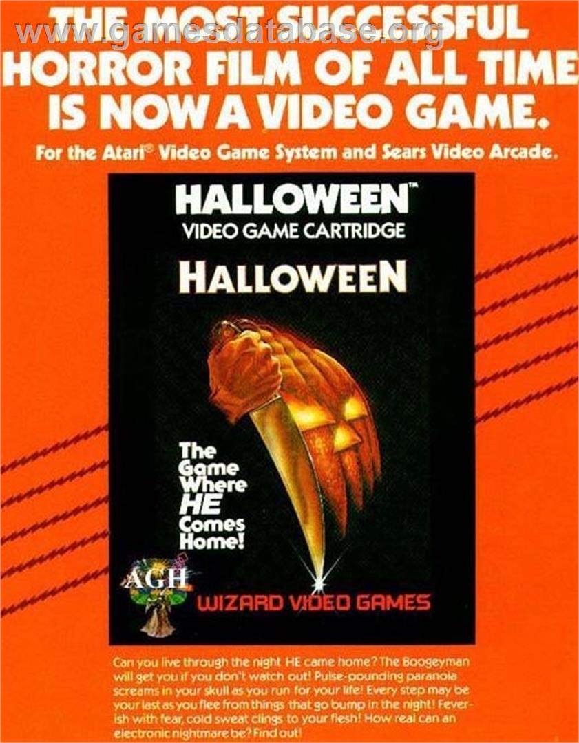 Halloween - Commodore VIC-20 - Artwork - Advert