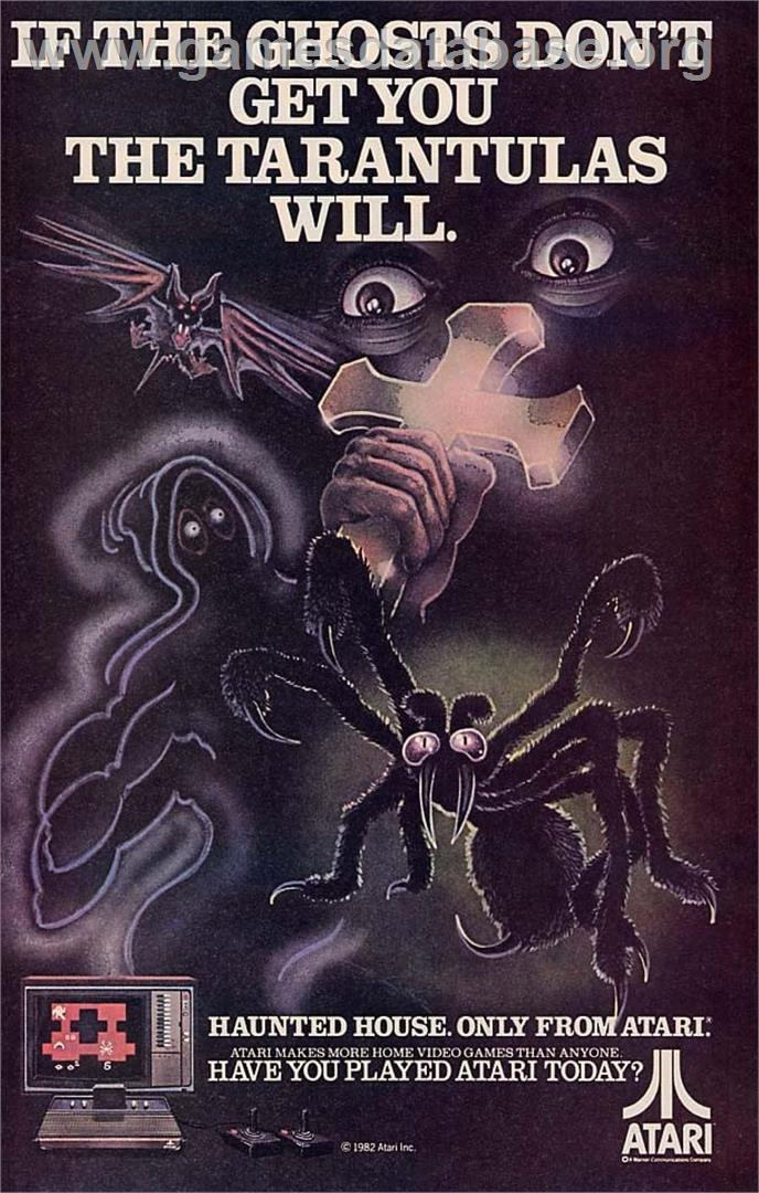 Haunted House - Amstrad CPC - Artwork - Advert