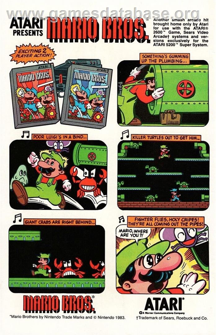 Mario Bros. - Nintendo Wii U - Artwork - Advert