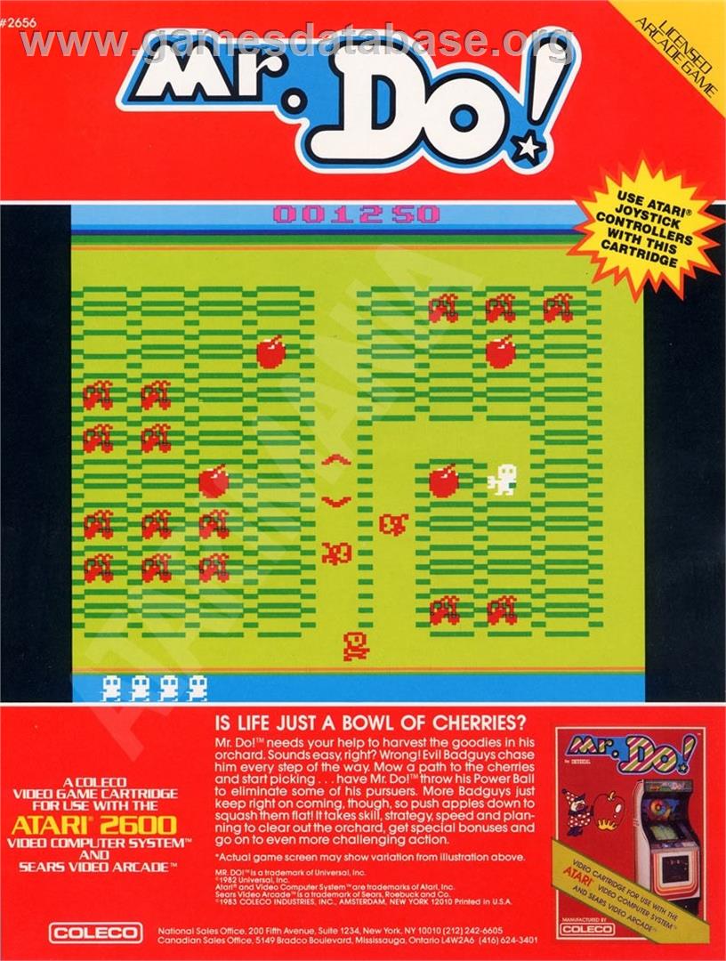 Mr. Do! - SNK Neo-Geo Pocket Color - Artwork - Advert