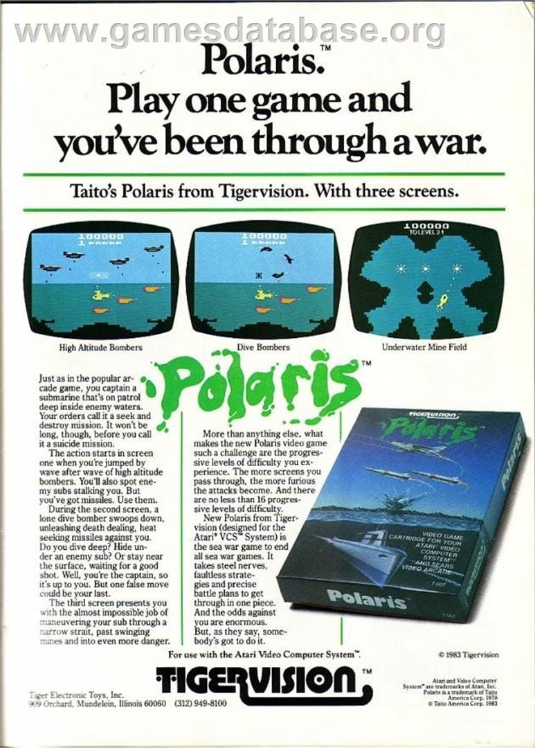 Polaris - Commodore 64 - Artwork - Advert