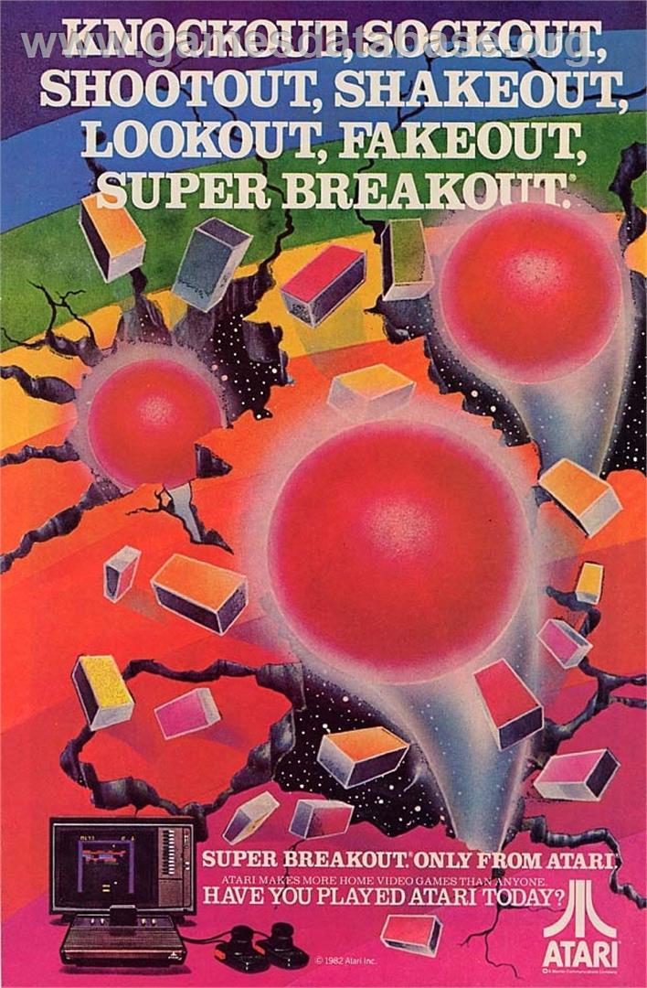 Super Breakout - Microsoft Windows - Artwork - Advert