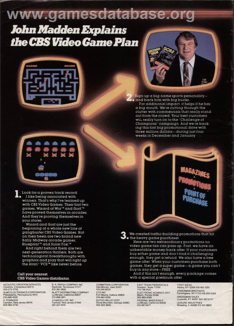 Wizard of Wor - Commodore Plus 4 - Artwork - Advert