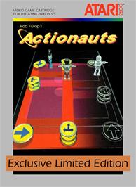 Box cover for Actionauts on the Atari 2600.