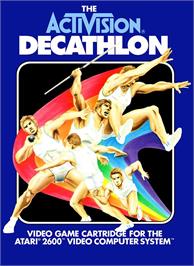Box cover for Activision Decathlon, The on the Atari 2600.