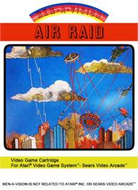 Box cover for Air Raid on the Atari 2600.