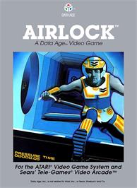 Box cover for Airlock on the Atari 2600.