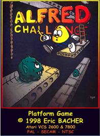 Box cover for Alfred Challenge on the Atari 2600.