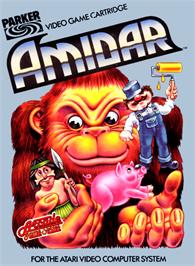Box cover for Amidar on the Atari 2600.