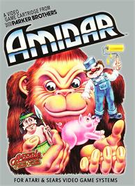 Box cover for Amidar on the Atari 2600.
