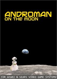 Box cover for Androman On The Moon on the Atari 2600.
