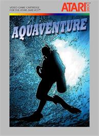 Box cover for Aquaventure on the Atari 2600.