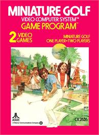 Box cover for Arcade Golf on the Atari 2600.
