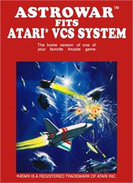 Box cover for Astrowar on the Atari 2600.