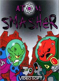 Box cover for Atom Smasher on the Atari 2600.