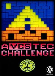 Box cover for Avcs Tec Challenge on the Atari 2600.