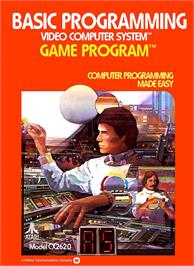 Box cover for Basic Programming on the Atari 2600.