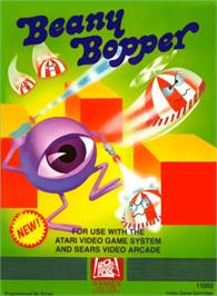 Box cover for Beany Bopper on the Atari 2600.