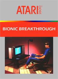 Box cover for Bionic Breakthrough on the Atari 2600.