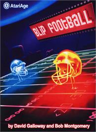 Box cover for Blip Football on the Atari 2600.