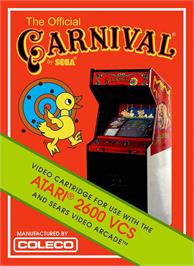 Box cover for Carnival on the Atari 2600.