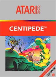 Box cover for Centipede on the Atari 2600.