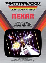 Box cover for Challenge Of Nexar, The on the Atari 2600.