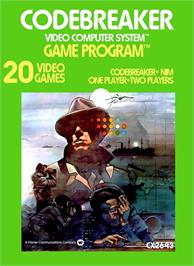 Box cover for Code Breaker on the Atari 2600.