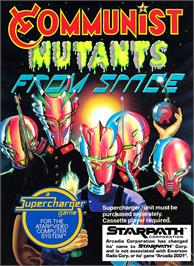 Box cover for Communist Mutants From Space on the Atari 2600.