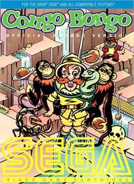 Box cover for Congo Bongo on the Atari 2600.