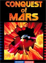 Box cover for Conquest Of Mars on the Atari 2600.