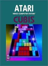 Box cover for Cubis on the Atari 2600.