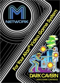 Box cover for Dark Cavern on the Atari 2600.