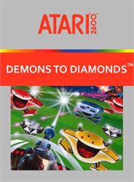 Box cover for Demons to Diamonds on the Atari 2600.