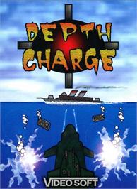 Box cover for Depth Charge on the Atari 2600.