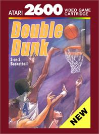 Box cover for Double Dunk on the Atari 2600.