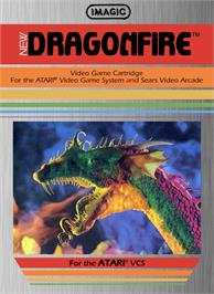 Box cover for Dragonfire on the Atari 2600.