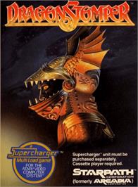 Box cover for Dragonstomper on the Atari 2600.