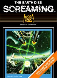 Box cover for Earth Dies Screaming, The on the Atari 2600.