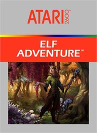 Box cover for Elf Adventure on the Atari 2600.