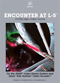 Box cover for Encounter At L-5 on the Atari 2600.