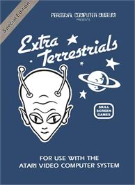 Box cover for Extra Terrestrials on the Atari 2600.
