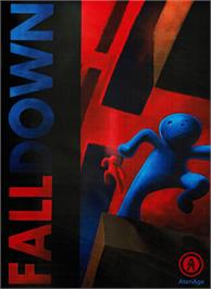 Box cover for Fall Down on the Atari 2600.