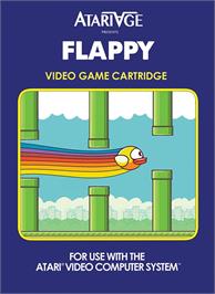 Box cover for Flappy on the Atari 2600.