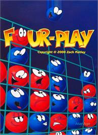 Box cover for Four-play on the Atari 2600.