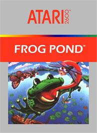 Box cover for Frog Pond on the Atari 2600.
