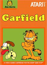 Box cover for Garfield on the Atari 2600.