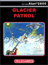 Box cover for Glacier Patrol on the Atari 2600.