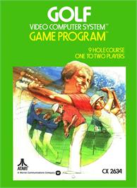 Box cover for Golf on the Atari 2600.